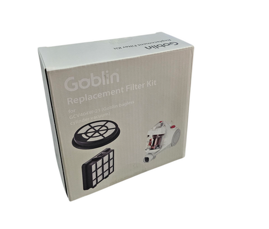 Goblin GCV404W-21 Vacuum Cleaner Replacement Filter Kit  - Brand New - Sealed