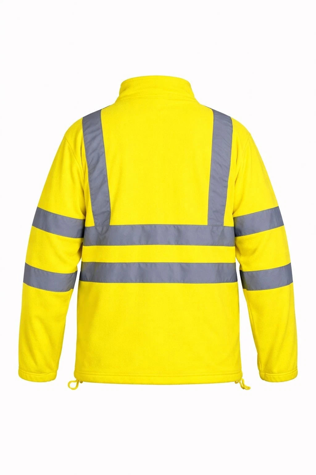Men's Hi Vis Fleece Jacket | Reflective High Visibility Work Hoodie