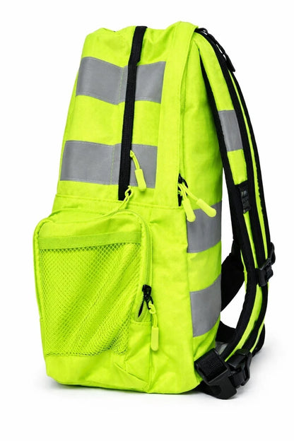 Hi Viz Backpack High Visibility Reflective Rucksack | Work Cycling Safety Bag