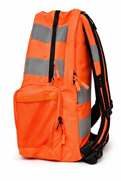 Hi Viz Backpack High Visibility Reflective Rucksack | Work Cycling Safety Bag