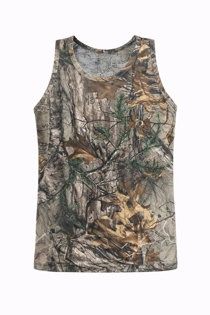 Men's Camouflage Printed Jungle Vest Realtree Camo | Camo Vest